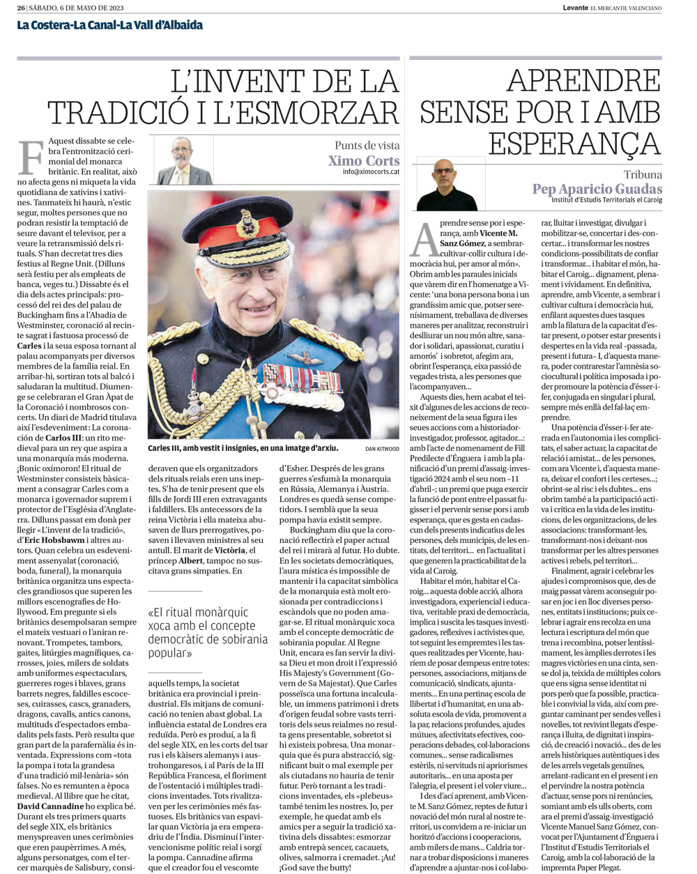 Artículo Levante