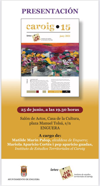 Presentación Caroig 15