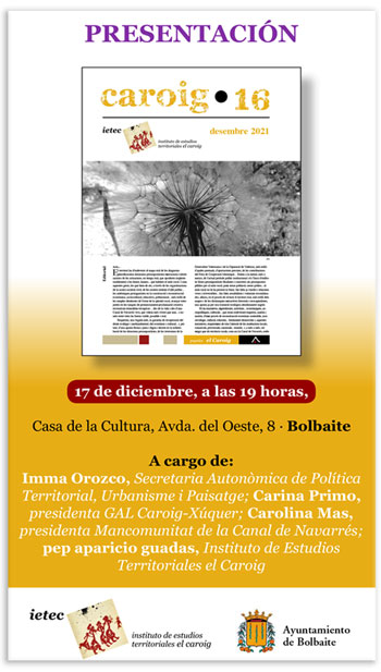 Presentación Caroig 16